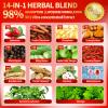 14-in-1 Berberine with Ceylon Cinnamon Supplement Liquid Drops, 1800mg + 30:1 Liposomal Tech with Cayenne Pepper Soursop Chromium Bitter Melon Turmeric Moringa Gymnema Glucomannan, GLP Support 3Bottle view 3