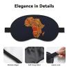 African Textile Patterns Print Washable Eye Mask for Travel Nap Comfort Face Cover Home Hotel Airplane Camping view 3