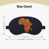 African Textile Patterns Print Washable Eye Mask for Travel Nap Comfort Face Cover Home Hotel Airplane Camping view 4