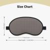 Romantic Paris Eiffel Tower Bycicle Print Washable Eye Mask for Travel Nap Comfort Face Cover Home Hotel Airplane Camping view 4