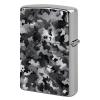 Flip-Top Metal Lighter Case for Outdoor, Windproof Lighters Shell Box for Man, Black White Gray Camouflage Lighters Cover Shell for Protect Lighter, Dad Husband Gift Collect view 1