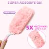 30 Count Duster Refills Compatible with Swiffer Handle, 360 Multi-Surface Duster Refills with 1 Handle, Dusters with 5X Microfibers for Cleaning Home, Furniture, Electronics, Office, Blinds view 3