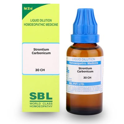 Idika SBL's Strontium Carbonicum Dilution 30 CH