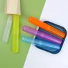 Hemobllo 7Pcs Portable Plastic Toothbrush Cases Travel Toothpaste Storage Box Small Toothbrush Containers for Bathroom School Camping with Protective Covers view 3