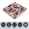 Hawaiian Flower Print Digital Bathroom Scale for Body Weight Weighing Scale with Backlit LCD Display High Precision Measurements & Measures Weight Up to 180kg view 3