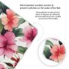 Hawaiian Flower Print Digital Bathroom Scale for Body Weight Weighing Scale with Backlit LCD Display High Precision Measurements & Measures Weight Up to 180kg view 4