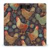 Chicken Print Digital Bathroom Scale for Body Weight Weighing Scale with Backlit LCD Display High Precision Measurements & Measures Weight Up to 180kg view 1