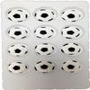 12PCS Edible Soccer Balls Icing Cake Decoration Edible Football Sprinkles Birthday Party Decorations for Cake Decorating, Toppers for Cake, Cookies, Cupcakes, Baking, Ice Cream Desserts Supplies view 1