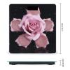 Glitter Pink Rose Digital Bathroom Scale for Body Weight Weighing Scale with Backlit LCD Display High Precision Measurements & Measures Weight Up to 180kg view 2