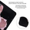 Glitter Pink Rose Digital Bathroom Scale for Body Weight Weighing Scale with Backlit LCD Display High Precision Measurements & Measures Weight Up to 180kg view 4