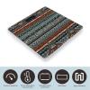 Ethnic Turtle Striped Digital Bathroom Scale for Body Weight Weighing Scale with Backlit LCD Display High Precision Measurements & Measures Weight Up to 180kg view 3