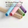 100 Colorful | Cone Rolling Paper with Filling funnels/Mini Scoop/Packing Sticks view 3