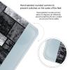 Abstract Gray Digital Bathroom Scale for Body Weight Weighing Scale with Backlit LCD Display High Precision Measurements & Measures Weight Up to 180kg view 4