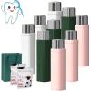 2026 Upgrade Portable Floss Dispenser, Automatic Dental Floss Picks Case with 100 PC Refillable, Flosses Dispenser Refillable, Flosses Pick Box for Dating Travel Home Hotels, Easy to Use (9PC) view 1