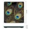 Peacock Feathers Digital Bathroom Scale for Body Weight Weighing Scale with Backlit LCD Display High Precision Measurements & Measures Weight Up to 180kg view 2