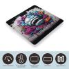 Colorful Graffiti Digital Bathroom Scale for Body Weight Weighing Scale with Backlit LCD Display High Precision Measurements & Measures Weight Up to 180kg view 3
