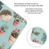 Hedgehog Potted Flower Digital Bathroom Scale for Body Weight Weighing Scale with Backlit LCD Display High Precision Measurements & Measures Weight Up to 180kg view 4