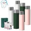 2026 Upgrade Portable Floss Dispenser, Automatic Dental Floss Picks Case with 100 PC Refillable, Flosses Dispenser Refillable, Flosses Pick Box for Dating Travel Home Hotels, Easy to Use (6PC) view 1
