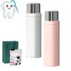 2026 Upgrade Portable Floss Dispenser, Automatic Dental Floss Picks Case with 100 PC Refillable, Flosses Dispenser Refillable, Flosses Pick Box for Dating Travel Home Hotels, Easy to Use (2PC-B) view 1