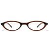 SODQW Foldable Vintage Oval Cat-Eye Blue Light Blocking Glasses for Women Retro Stylish Eyewear for Computer Use view 1
