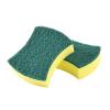 Double Sided Dish Sponge Scrubbers for Kitchen, Yellow and Green, 3.9 x 3.1 Inch, Dishes Pans and Countertops, 7 Pack view 4