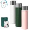 2026 Upgrade Portable Floss Dispenser, Automatic Dental Floss Picks Case with 100 PC Refillable, Flosses Dispenser Refillable, Flosses Pick Box for Dating Travel Home Hotels, Easy to Use (3PC-A) view 1