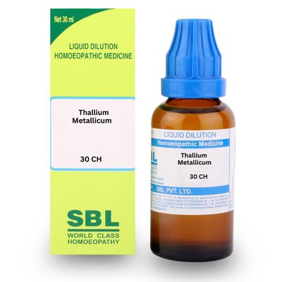 Idika SBL's Thallium Metallicum Dilution 30 CH