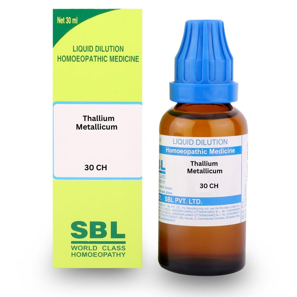 Idika SBL's Thallium Metallicum Dilution 30 CH