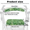 Viuacagoru St. Patrick's Day Walker Seat Covers Four Leaf Driver Rollator Accessories Protection Removable Stretch Cushion Holiday Decor view 4