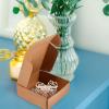 Abaodam 20pcs Kraft Paper Soap Boxes Sturdy Handmade Soap Packaging for Small Business Wrapping Party Favors Chocolates and Craft Storage view 3