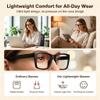 Eyekepper Blue Light Reading Glasses Men Women 1.5, Black 6 Pack view 3