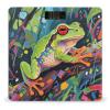 Abstract Frog Scale for Body Weight Highly Accurate Digital Bathroom Electronic Weighing Machine for People, LCD Display, Large Size, Tempered Glass for Safe Home Use view 1