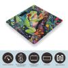 Abstract Frog Scale for Body Weight Highly Accurate Digital Bathroom Electronic Weighing Machine for People, LCD Display, Large Size, Tempered Glass for Safe Home Use view 3