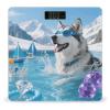 Alaskan Pool Majesty Scale for Body Weight Highly Accurate Digital Bathroom Electronic Weighing Machine for People, LCD Display, Large Size, Tempered Glass for Safe Home Use view 1
