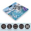 Alaskan Pool Majesty Scale for Body Weight Highly Accurate Digital Bathroom Electronic Weighing Machine for People, LCD Display, Large Size, Tempered Glass for Safe Home Use view 3