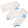 Abaodam Breathable White Compression Socks for Nurses and Everyday Use Elastic Medical Stockings for Leg Pressure Relief Lightweight Nursing Socks for Running Hiking and Fitness Activities view 1