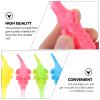 ARTSEWPLY 8pcs 8pcs Toothbrushes with Gentle Soft Bristles for Ages 3-12 Cute Crocodile Design Practical Oral Care view 3