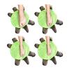 Foot Mop Turtle Shape Dusty Hair Cleanup Pad Washable Reusable for Home Office Floors with Rag view 3