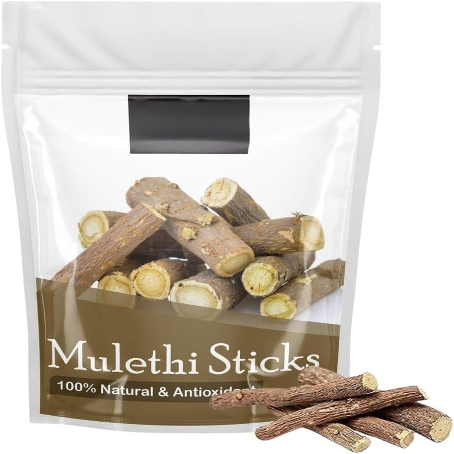 MI Mulethi Stick Organic for Eating - 400 Gm - Licorice Root/Glycyrrhiza glabra SticksF-100% Natural