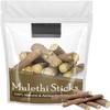 MI Mulethi Stick Organic for Eating - 400 Gm - Licorice Root/Glycyrrhiza glabra SticksF-100% Natural view 1