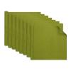 uxcell 20 Sheets Gift Wrapping Paper, 20.9" x 20.9" Double Layer Stone Wrinkled Textured Paper Floral Bouquet Arrangement Supplies for Flower Packaging Wedding Gift Wrap, Green view 1