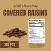 Goodland Farms Milk Chocolate Covered Raisins | 1 Pound Bag | Plump Juicy Raisins Coated in Smooth, Creamy Milk Chocolate view 2