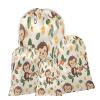 SUHENX Animals Monkey 30cmx40cm Reusable Christmas Gift Bags for Adults, Tropical Jungle Candy BagsIdeal for Exquisite Gifts to Relatives and Friends view 1