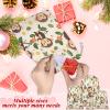 SUHENX Animals Monkey 30cmx40cm Reusable Christmas Gift Bags for Adults, Tropical Jungle Candy BagsIdeal for Exquisite Gifts to Relatives and Friends view 3