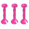Bullseye Pink Large Soft Contact Lens Removal & Insertion Tool - Silicone Rubber Soft Lens Applicator & Remover Device with Pincher End & Finger Grips - Safe & Easy on Eyes, Travel Size 1.88" (3) view 1