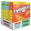 cadootz | Variety Pack | Organic Protein Kids Snack with 5g Protein, Clean Label, Gluten Free, No Seed Oils, No Artificial Dyes, Kosher Better-for-You School Lunch Snack | 3 Pack view 1