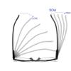 100 CLASSIC 4-Pack Blue Light Blocking Reading Glasses for Men Women Stylish Metal Bridge Readers (Multicolor, 2, x) view 4