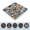 Butterflies Bathroom Scale for Body Weight with High Precision Large LCD Backlight Display Digital Weighing Scale with BMI Capacity Up to 180kg view 3