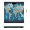 World Map Bathroom Scale for Body Weight with High Precision Large LCD Backlight Display Digital Weighing Scale with BMI Capacity Up to 180kg view 2