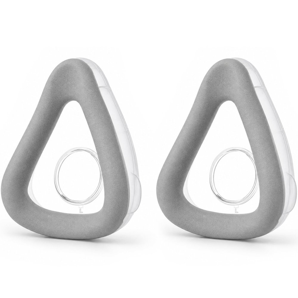 Replacement Cushion Compatible with AirTouch F20 CPAP Mask - High Quality Memory Foam, Soft & Comfortable, Secure Seal & Long-Lasting Fit (Large-2PCS)